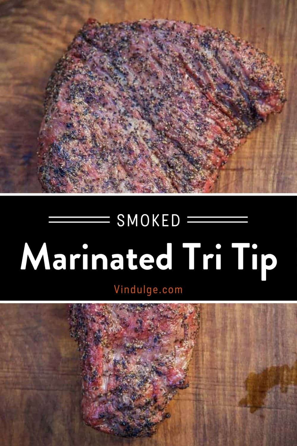 Red Wine Marinated Smoked Tri Tip Recipe And Video