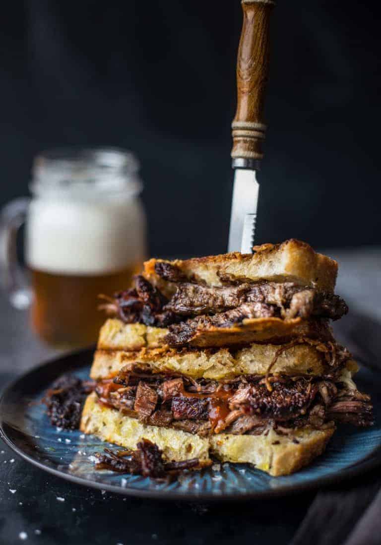 smoked-brisket-grilled-cheese-sandwiches-uses-for-leftover-brisket