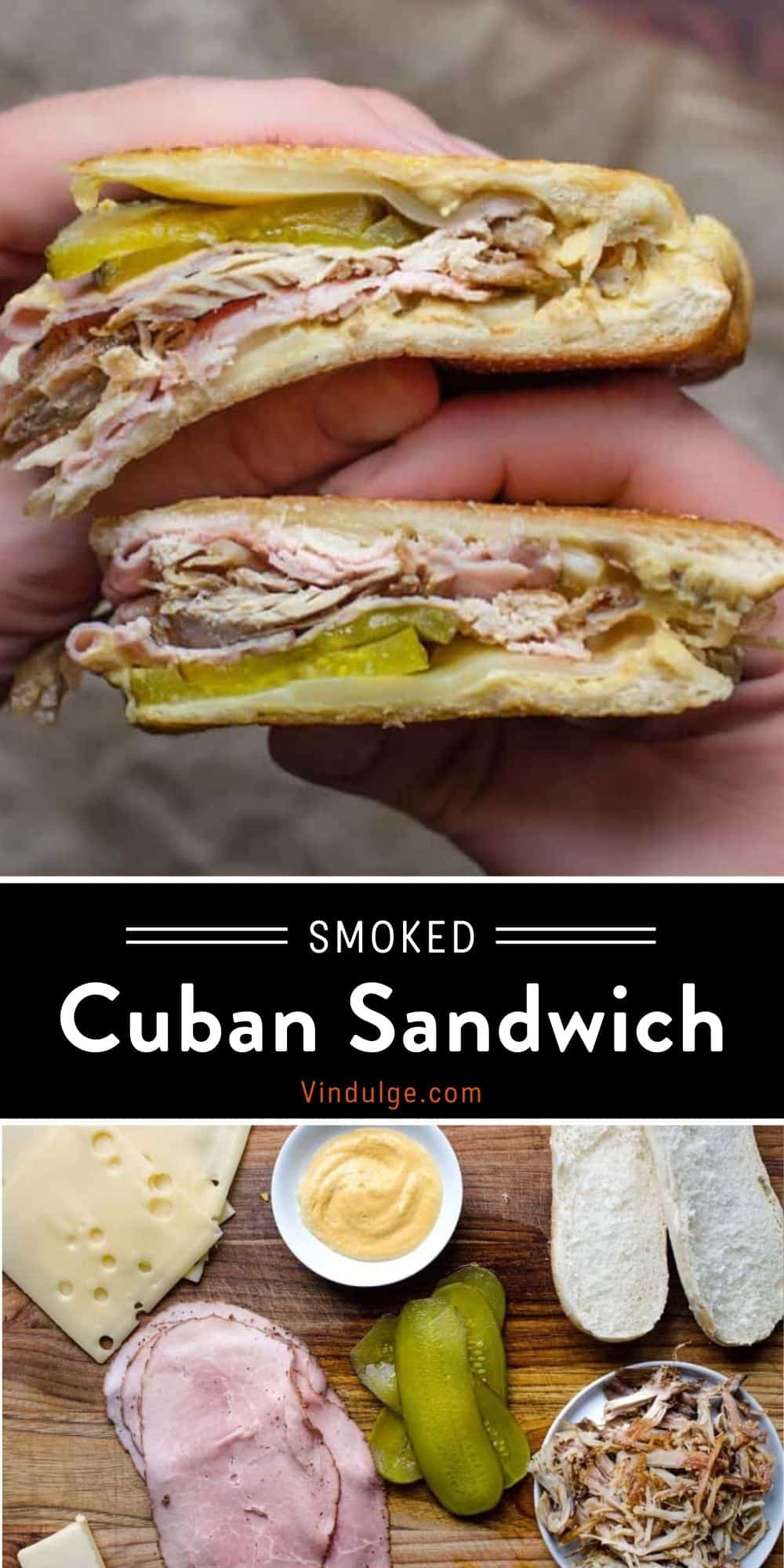 Smoked Cuban Sandwich (aka The Smoking Cubano) - Vindulge