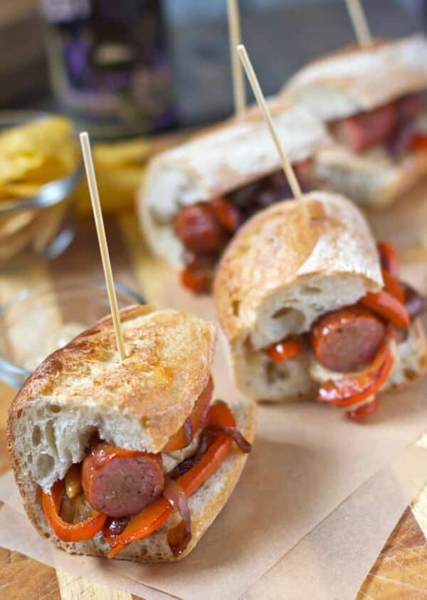 Simple Smoked Sausage Sandwich Recipe - Vindulge