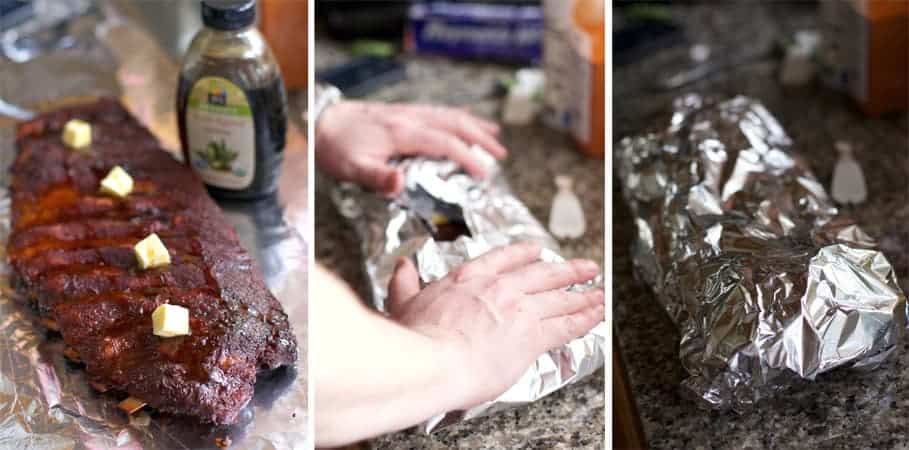 Wrapping Ribs for the 3-2-1 Method
