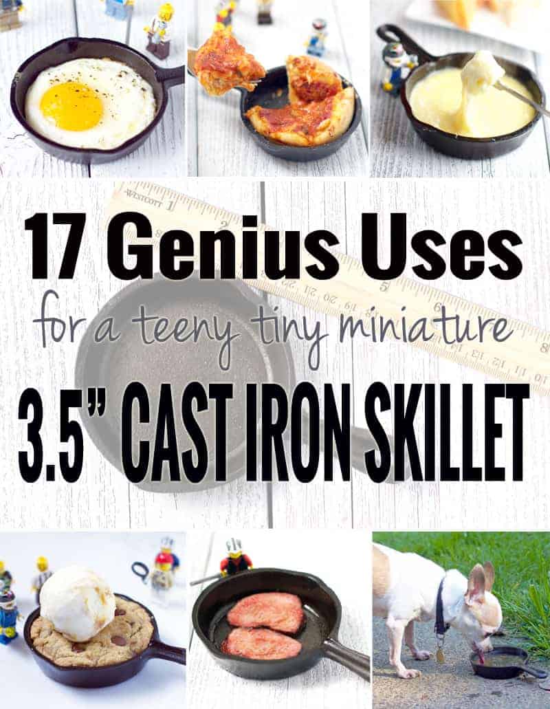 17 Genius Uses for a Teeny Tiny Miniature Cast Iron Skillet - Vindulge