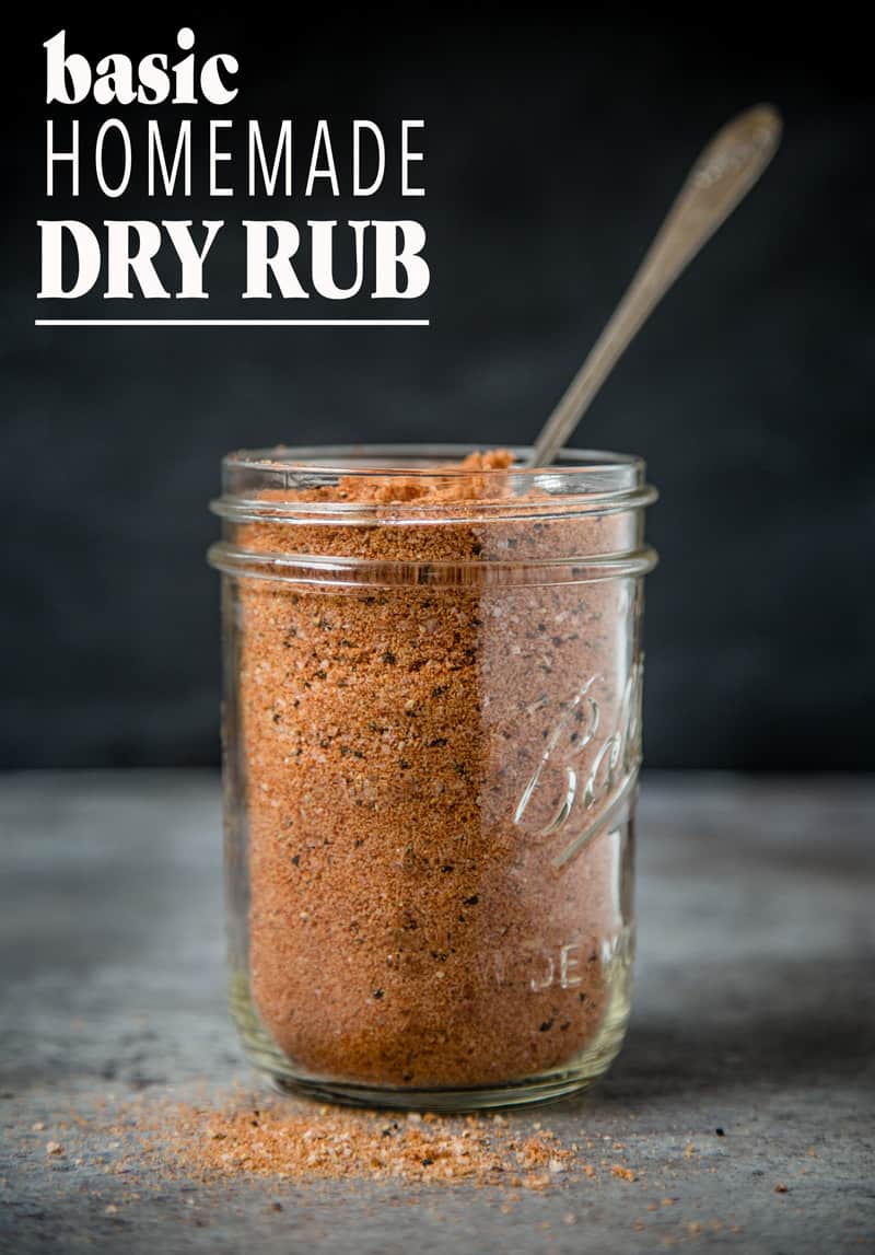 How to Make a Basic Homemade Dry Rub -- recipe and video
