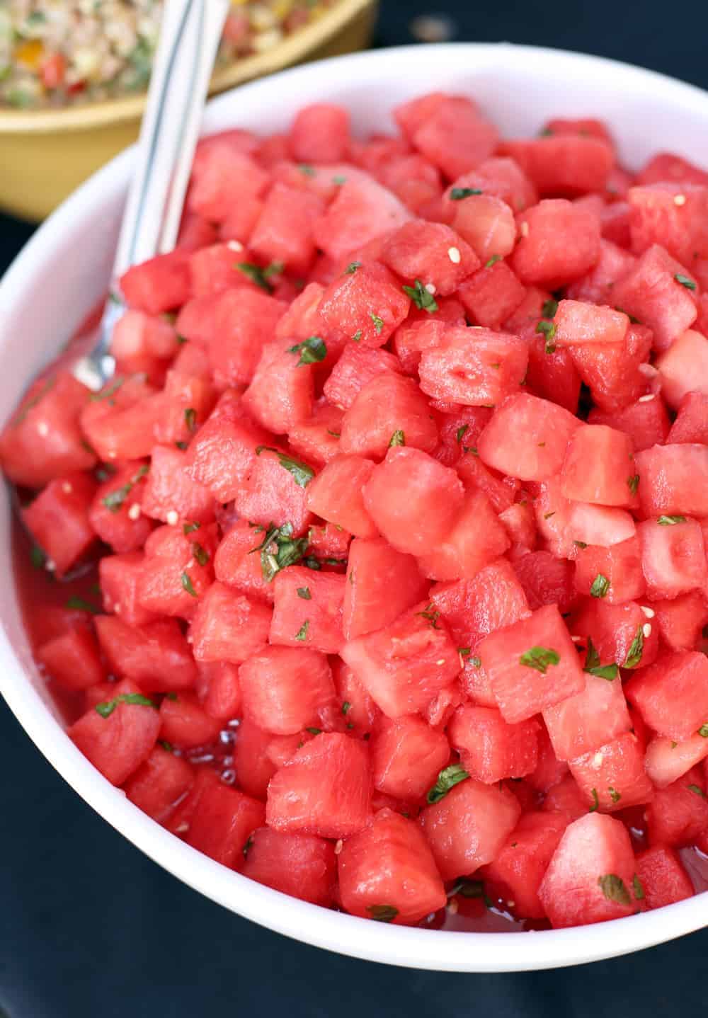 Watermelon Salad with Basil and White Balsamic – Live on AM Northwest ...
