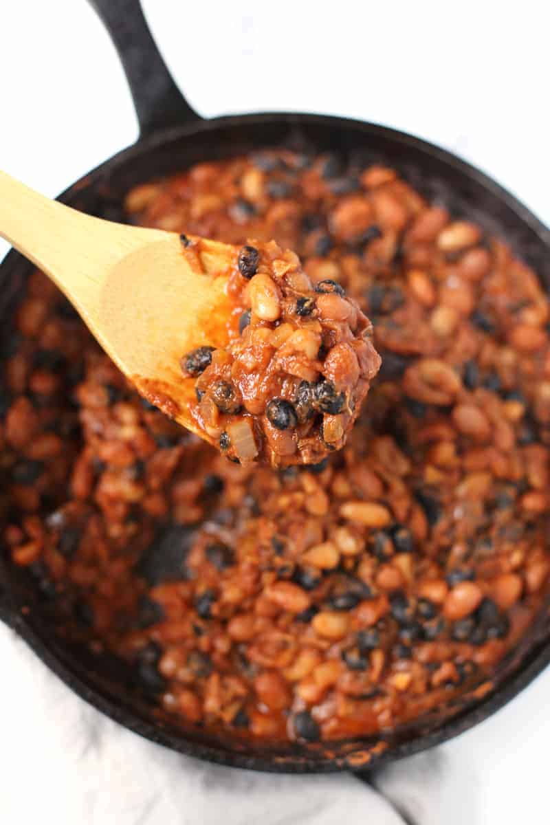 Mary's Easy BBQ Baked Beans Recipe Vindulge