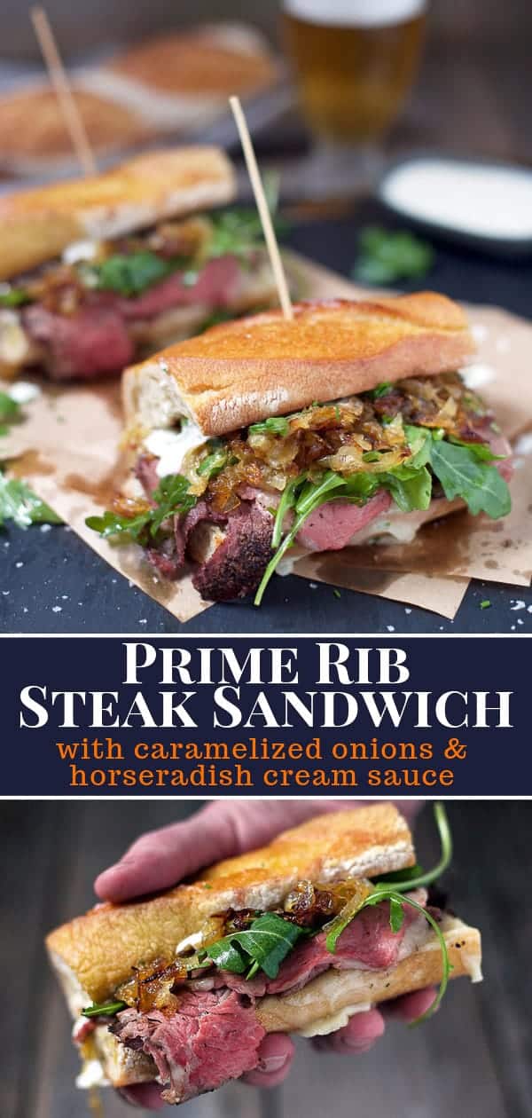 Prime Rib Steak Sandwiches - Vindulge