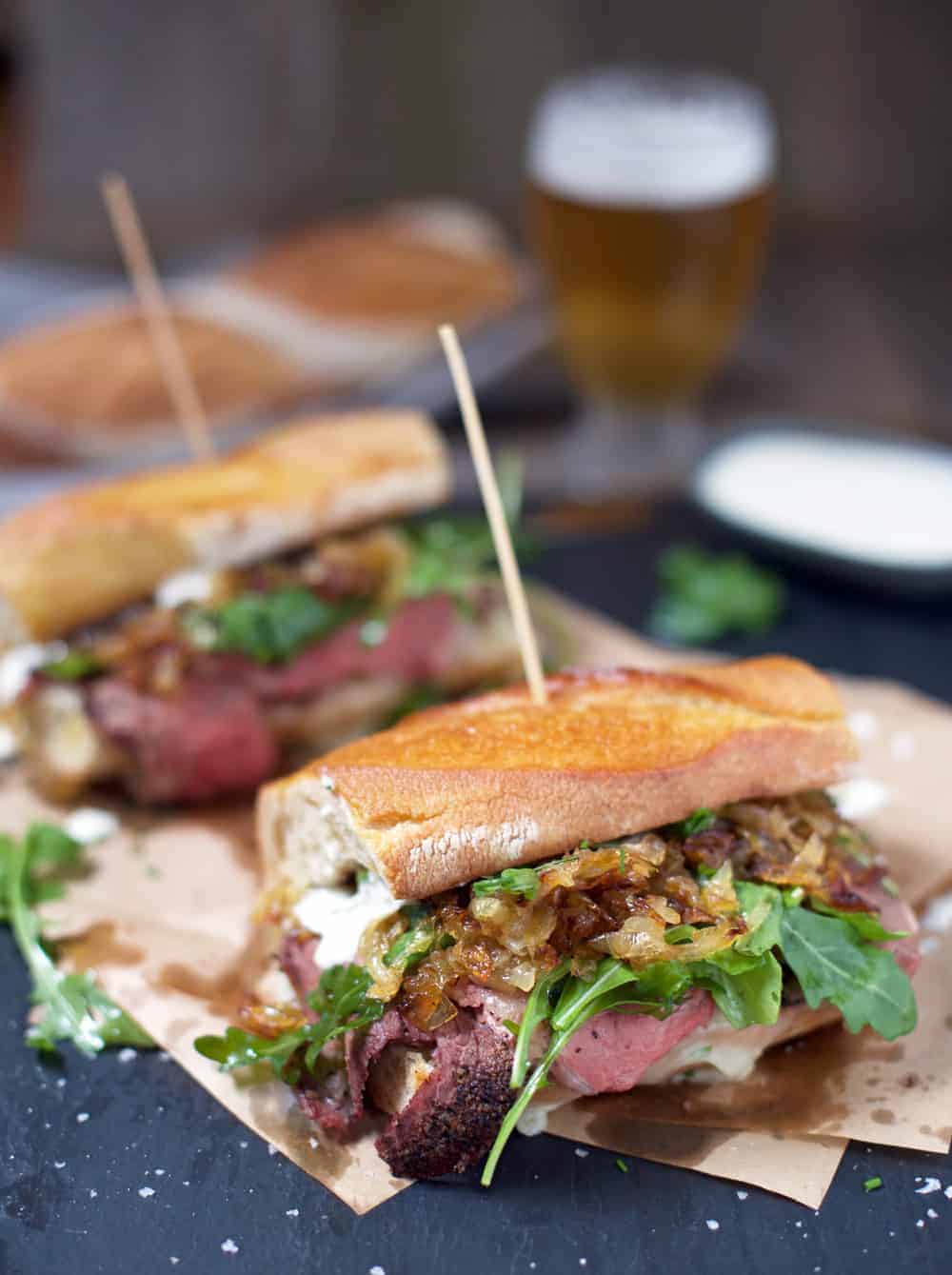 Prime Rib Steak Sandwiches - Vindulge