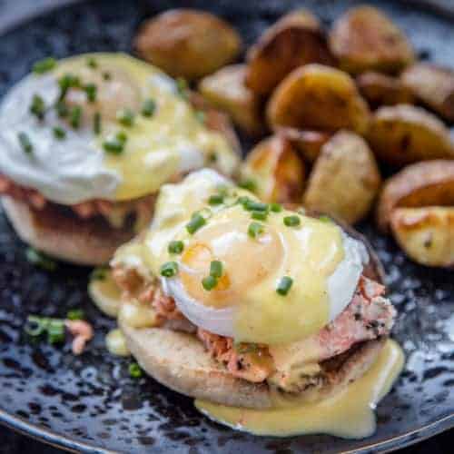 Smoked Salmon Eggs Benedict