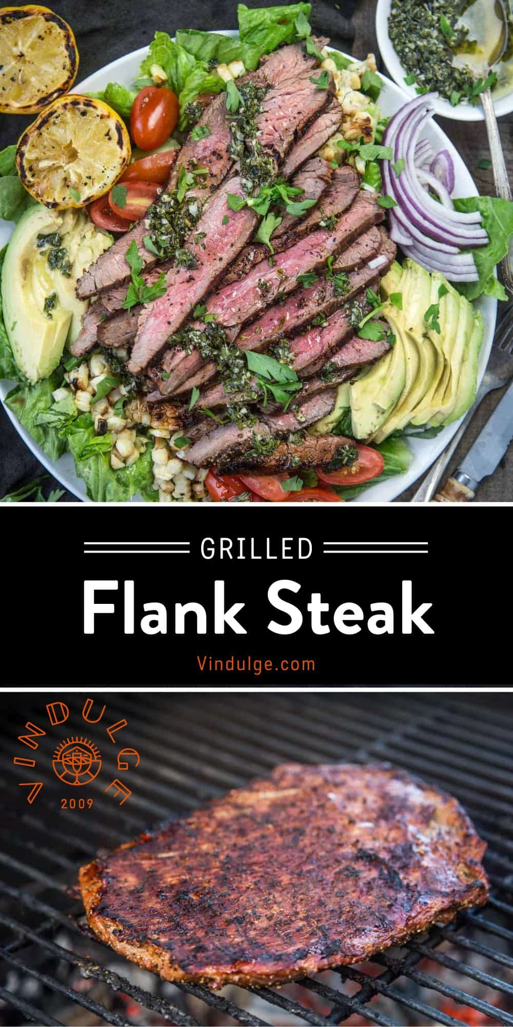 Grilled Flank Steak (perfect for a hearty Salad) - Vindulge