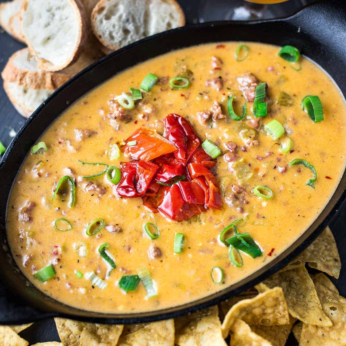 Crockpot Chili Cheese Dip - The Rockstar Mommy