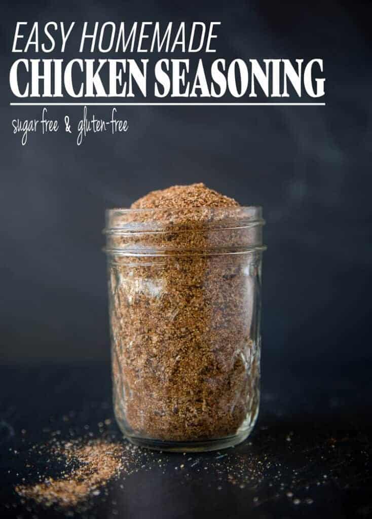 Easy Chicken Seasoning Recipe - Sugar Free & Gluten Free - Vindulge