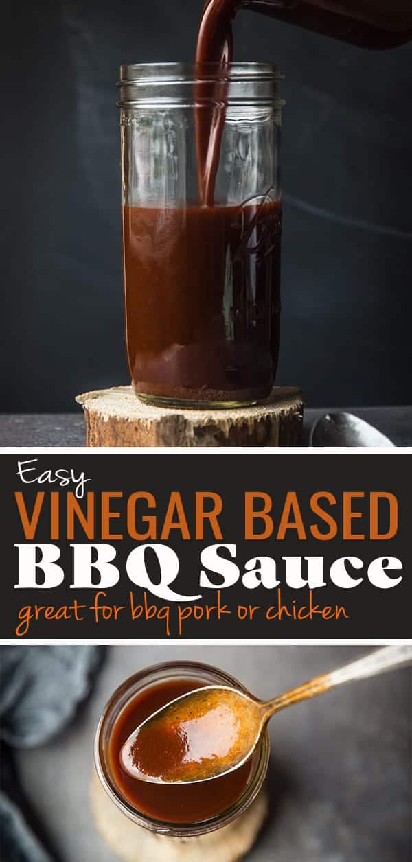 Vinegar Based BBQ Sauce Recipe (Carolina Style) - Vindulge