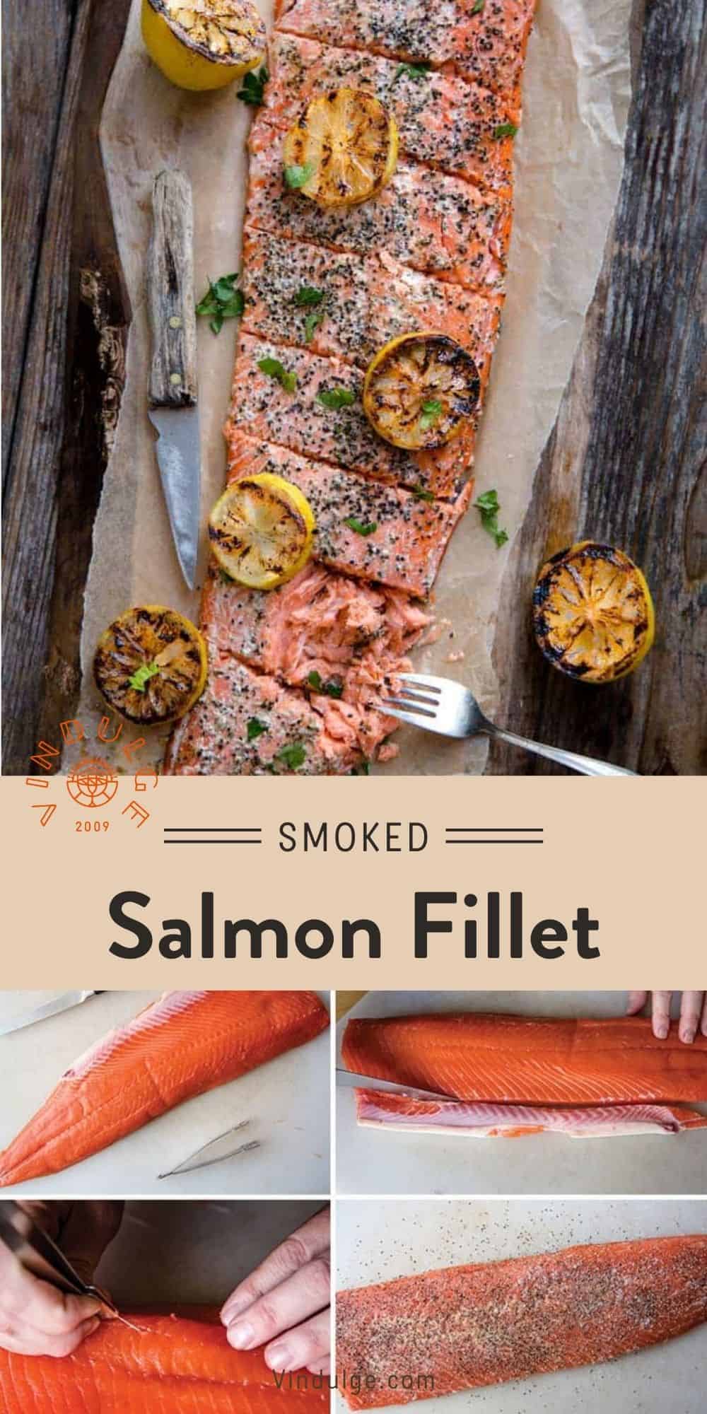 Smoked Salmon Fillet Pinterest Pin