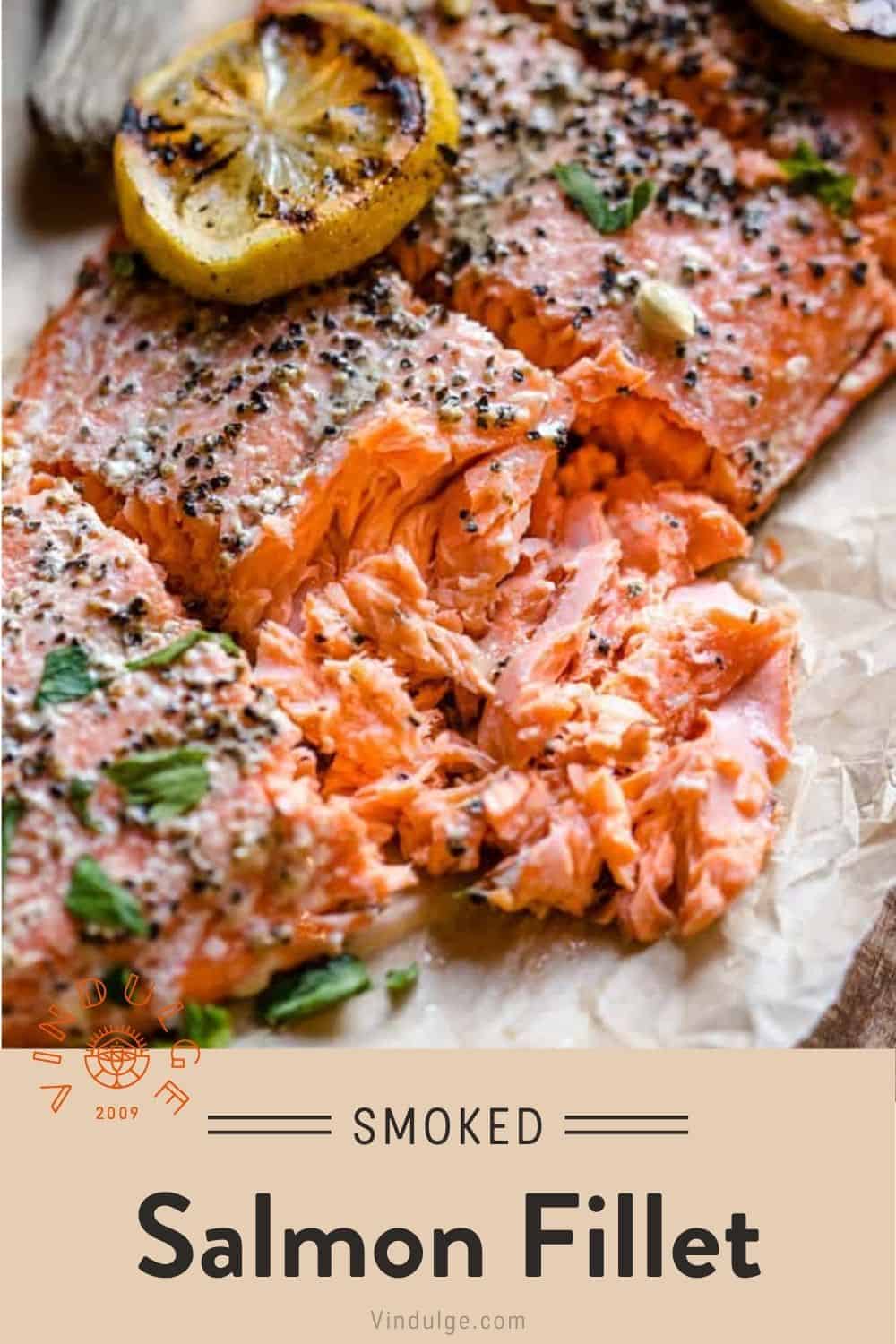 Smoked Salmon Fillet Pinterest Pin