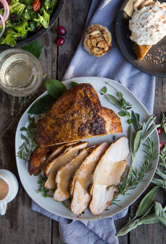 smoked turkey breast with maple glaze recipe vindulge