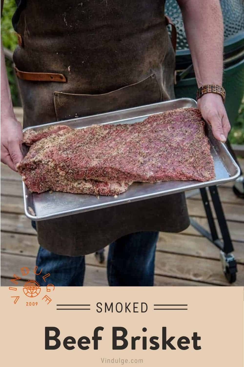 Smoked Brisket Pinterest Pin