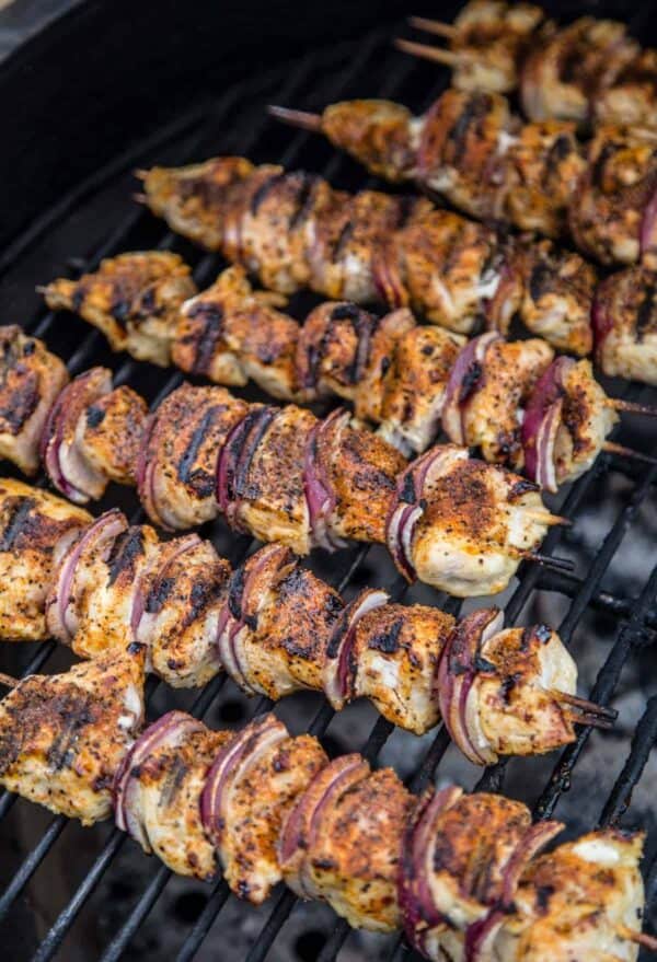 Grilled Chicken Kabobs With Citrus Marinade - Vindulge