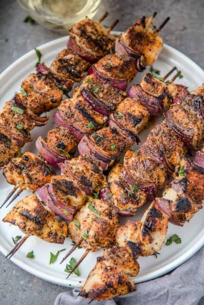 Grilled Chicken Kabobs With Citrus Marinade - Vindulge