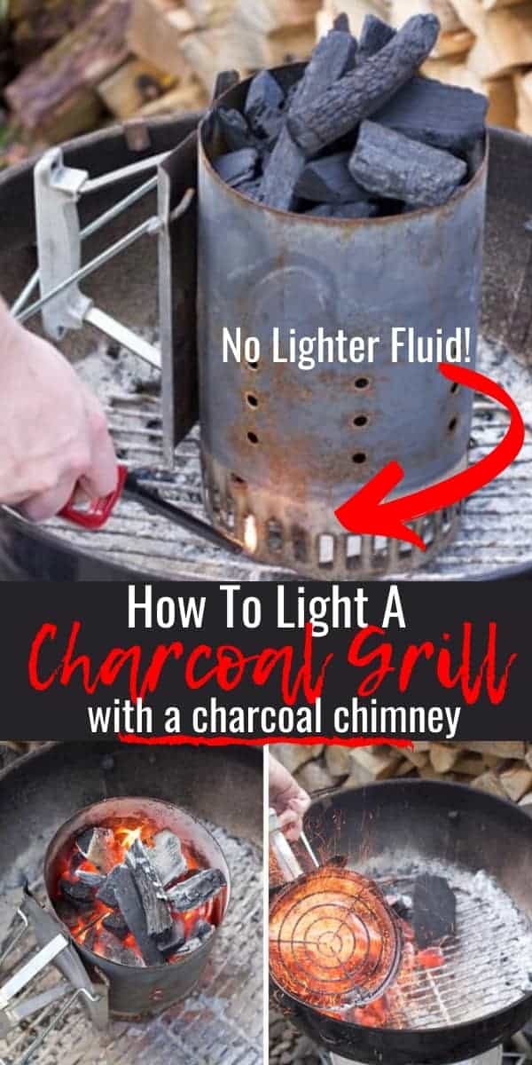 Pin for how to light charcoal grill.