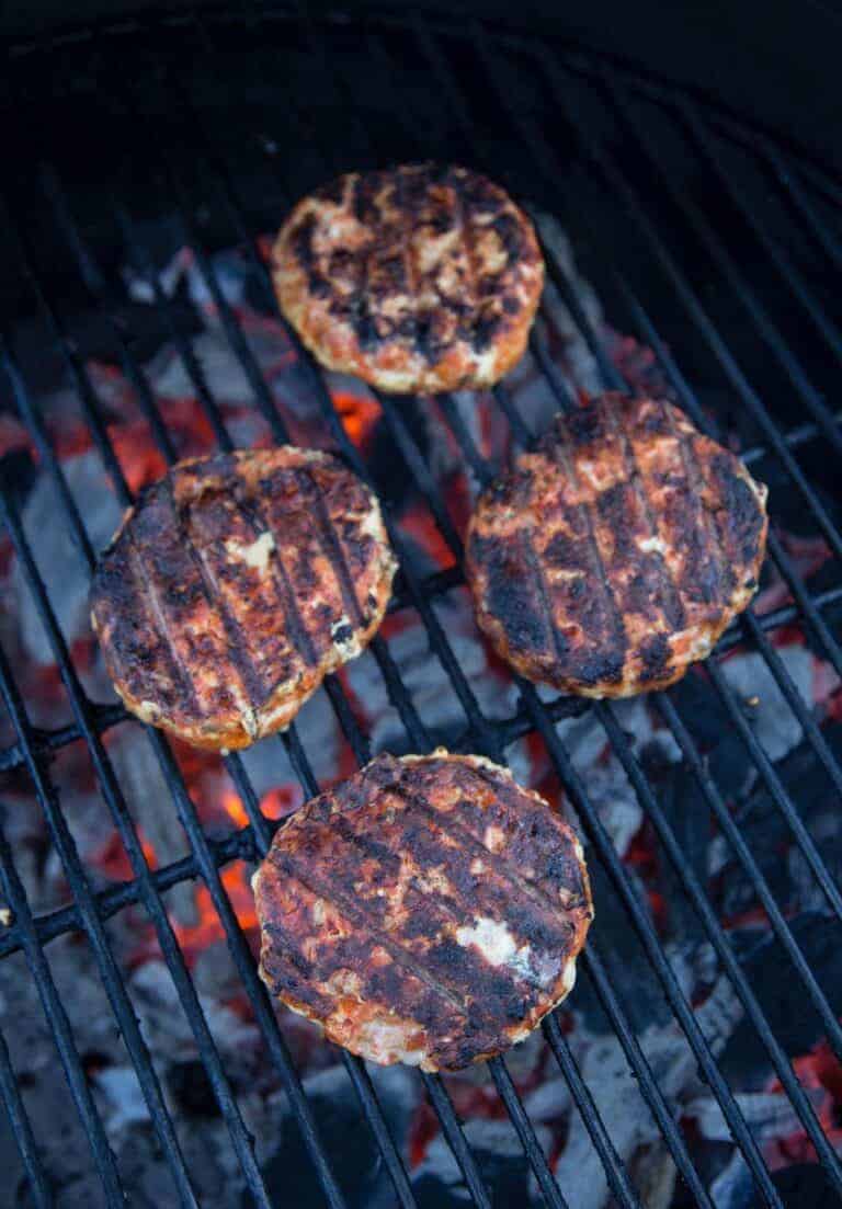 Fresh Grilled Salmon Burgers - Not From Can - Vindulge