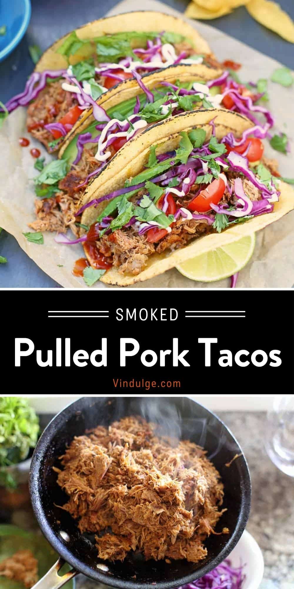 Leftover Smoked Pulled Pork Tacos - Vindulge