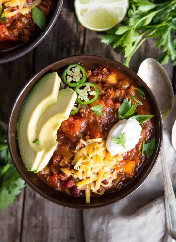 Ground Beef Chili Recipe with Chipotle Peppers Vindulge