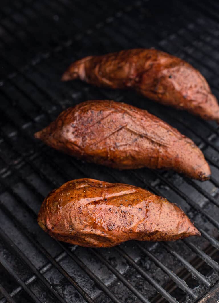 Grilled Sweet Potatoes with Smoked Honey Butter Vindulge