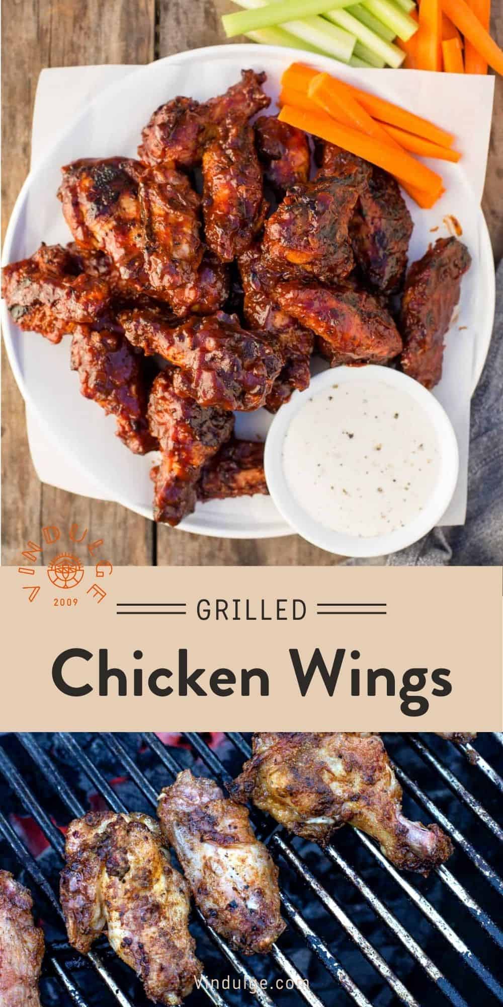 Grilled Chicken Wings With Crispy Skin - Vindulge