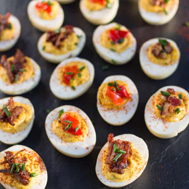 Smoked Deviled Eggs - Vindulge