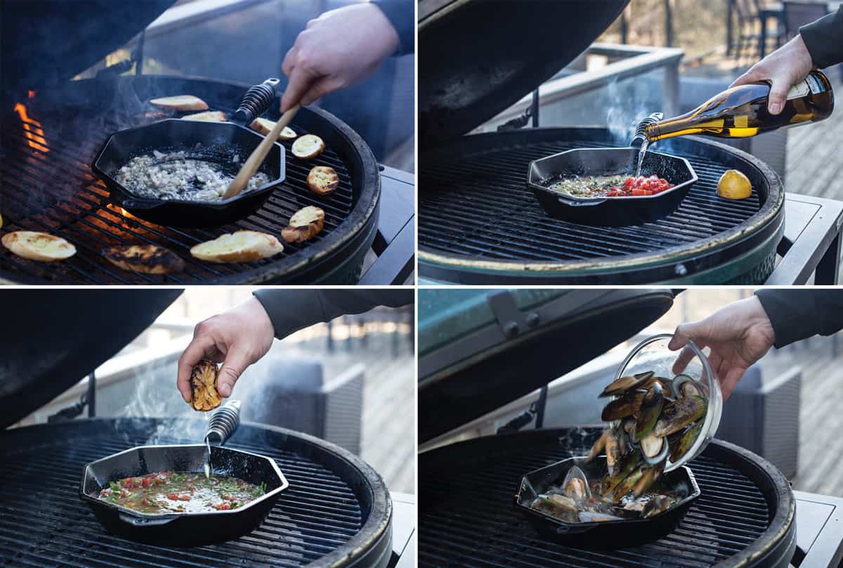 Grilled Mussels With White Wine Vindulge 