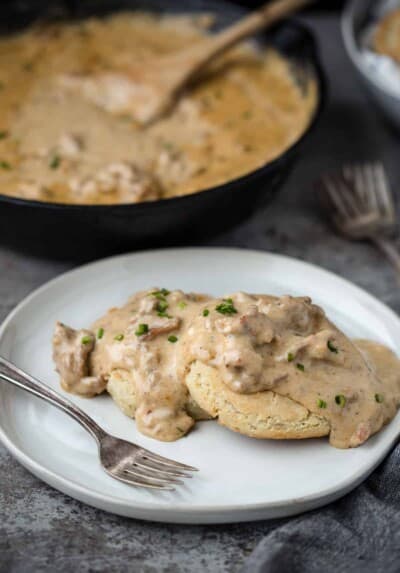 Smoked Sausage Gravy (for Biscuits) - Vindulge