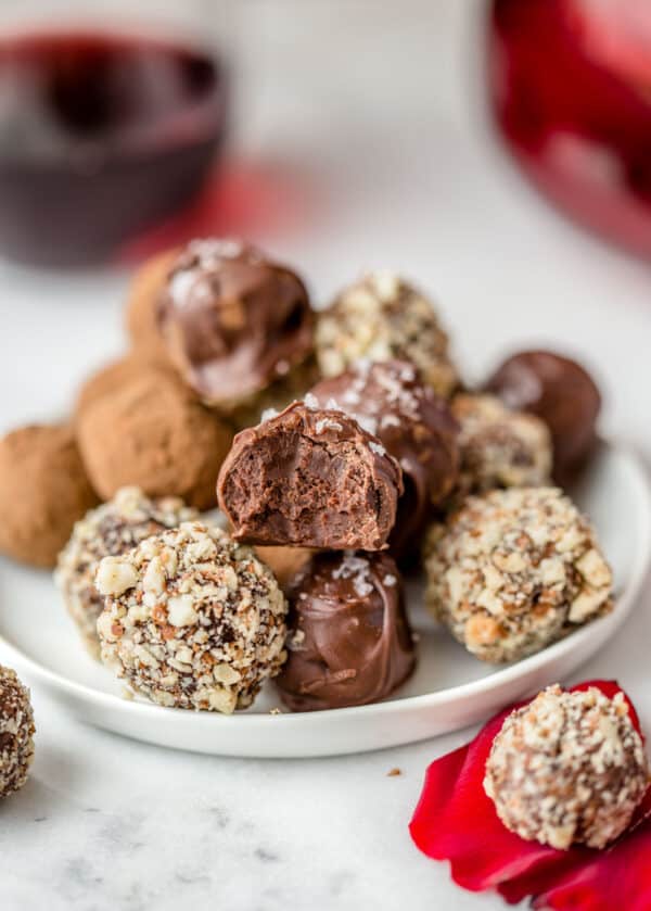 Chocolate Truffles with Red Wine - Vindulge