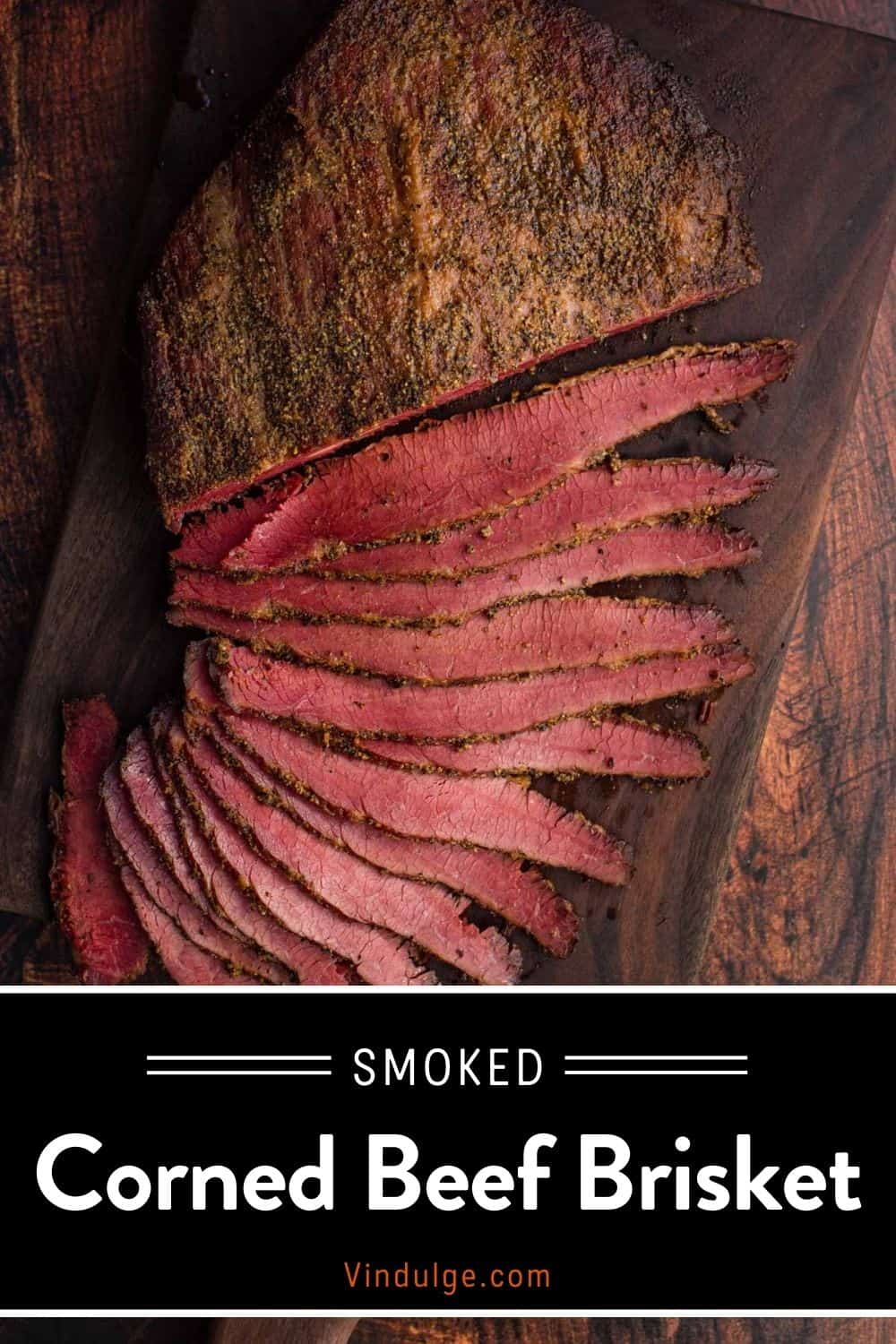 Smoked Corned Beef Pinterest Pin