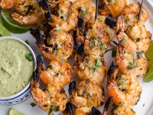 Lime shop shrimp grilled