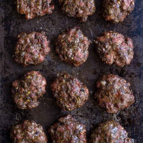 https://www.vindulge.com/wp-content/uploads/2021/03/Homemade-Smoked-Sausage-Patties-500x500.jpg