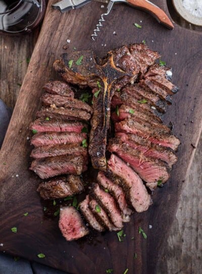 Grilled Porterhouse Steak - Reverse Seared - Vindulge