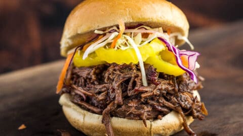 Pulled beef cheap sandwich recipe