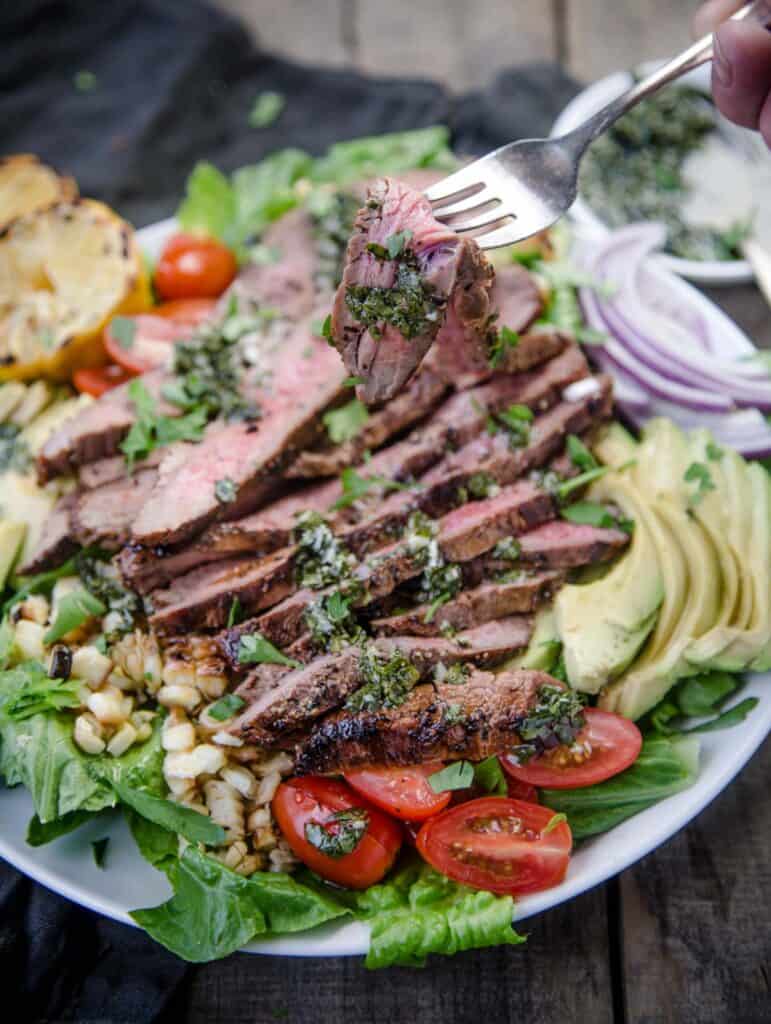 Grilled Flank Steak (perfect for a hearty Salad) - Vindulge