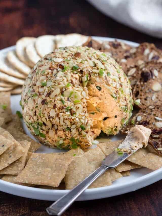 Smoky Cheese Ball Appetizer - Vindulge