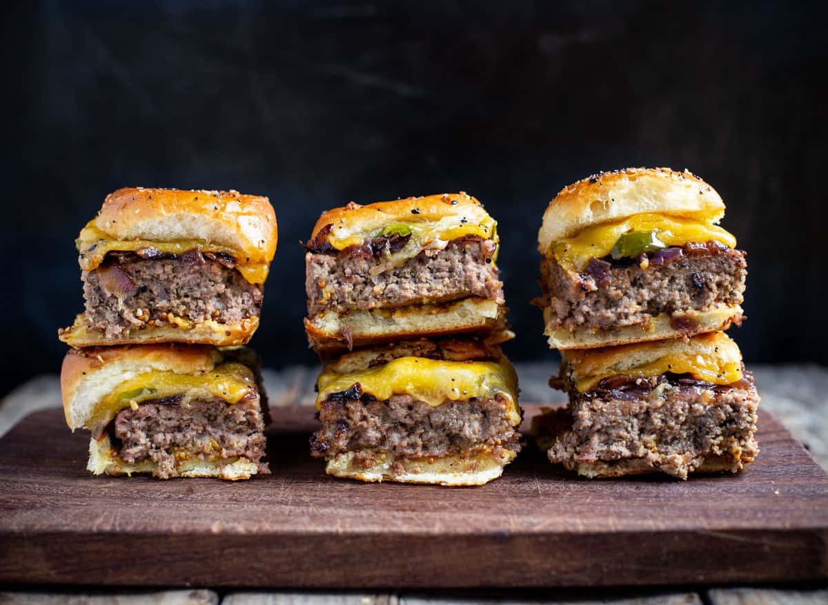 Smashed Cheeseburgers, Pit Boss Grills Beef Recipe