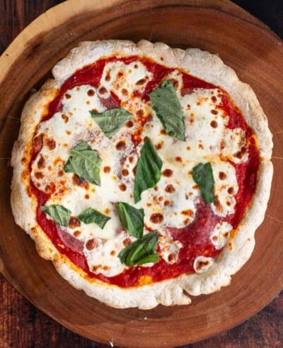 Gluten Free Pizza Made With The Best Gluten Free Pizza Dough 400x491 
