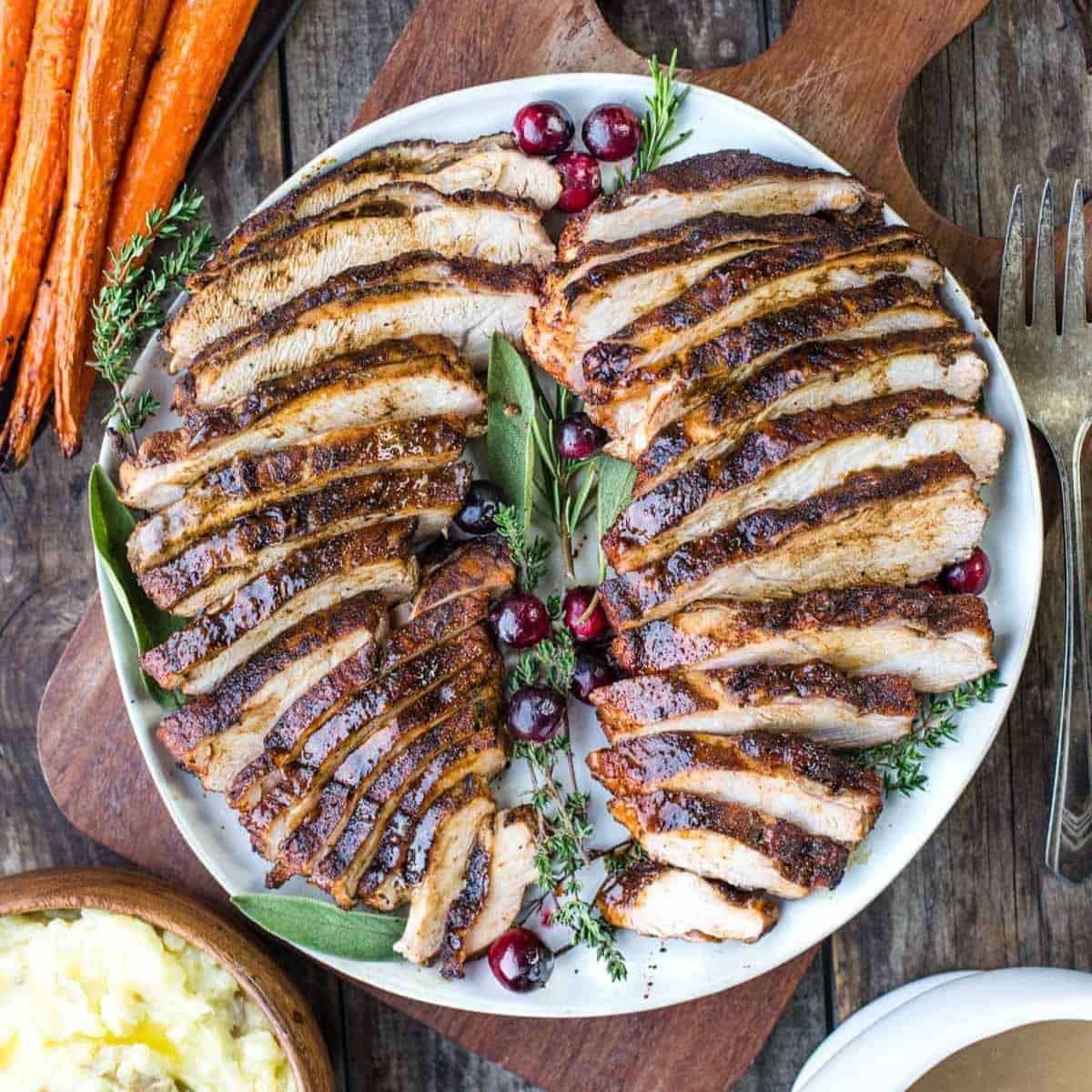 Cajun Grilled Turkey Breast