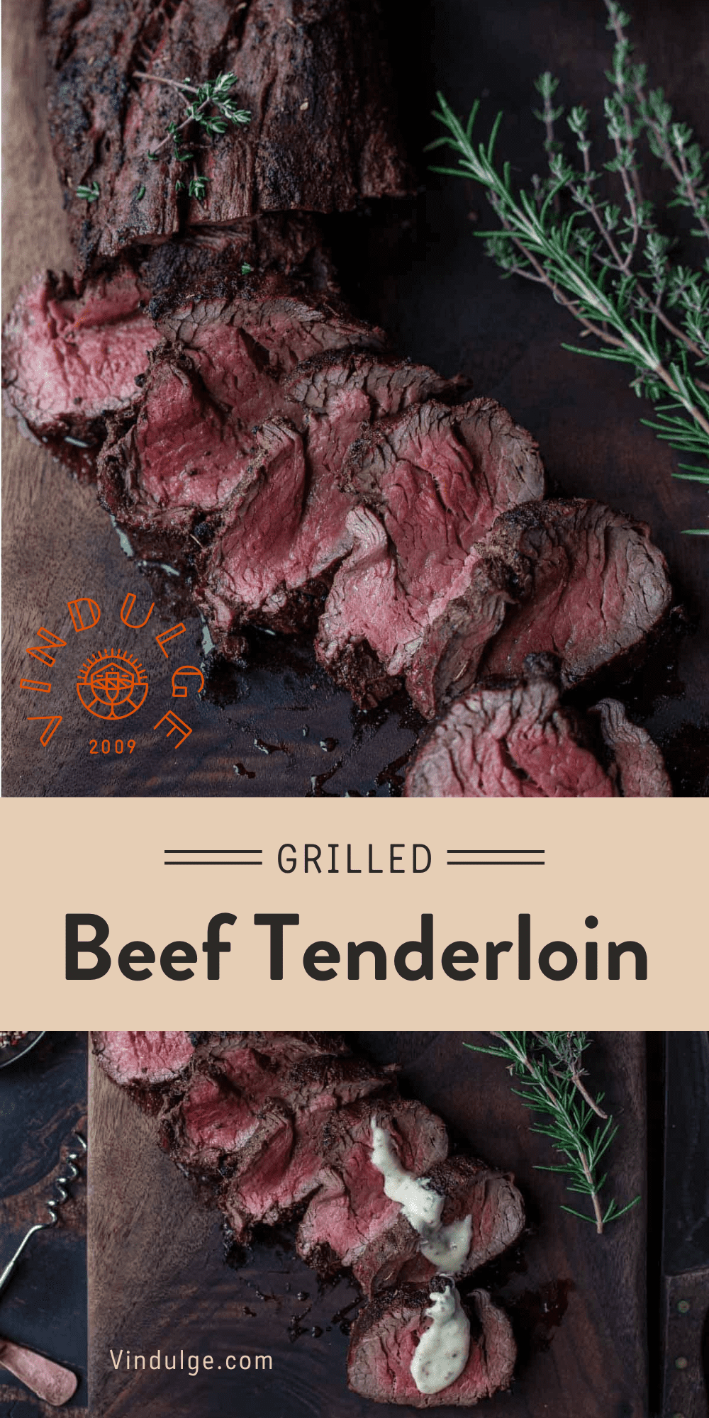 Grilled Beef Tenderloin Recipe With Mustard Steak Sauce - Vindulge