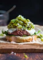 Hatch Chile Cheeseburger Recipe - Vindulge