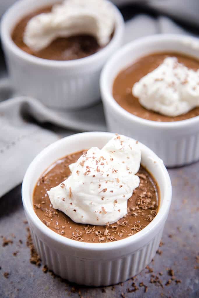 Smoked Chocolate Pot de Crème (no bake) - Vindulge