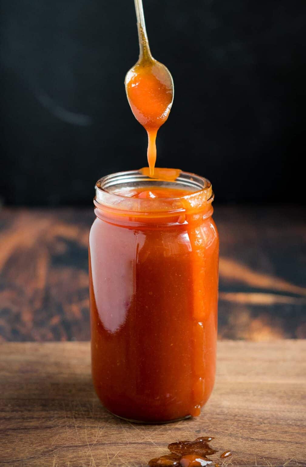 Honey Bourbon Bbq Sauce Easy Smoky Homemade Vindulge