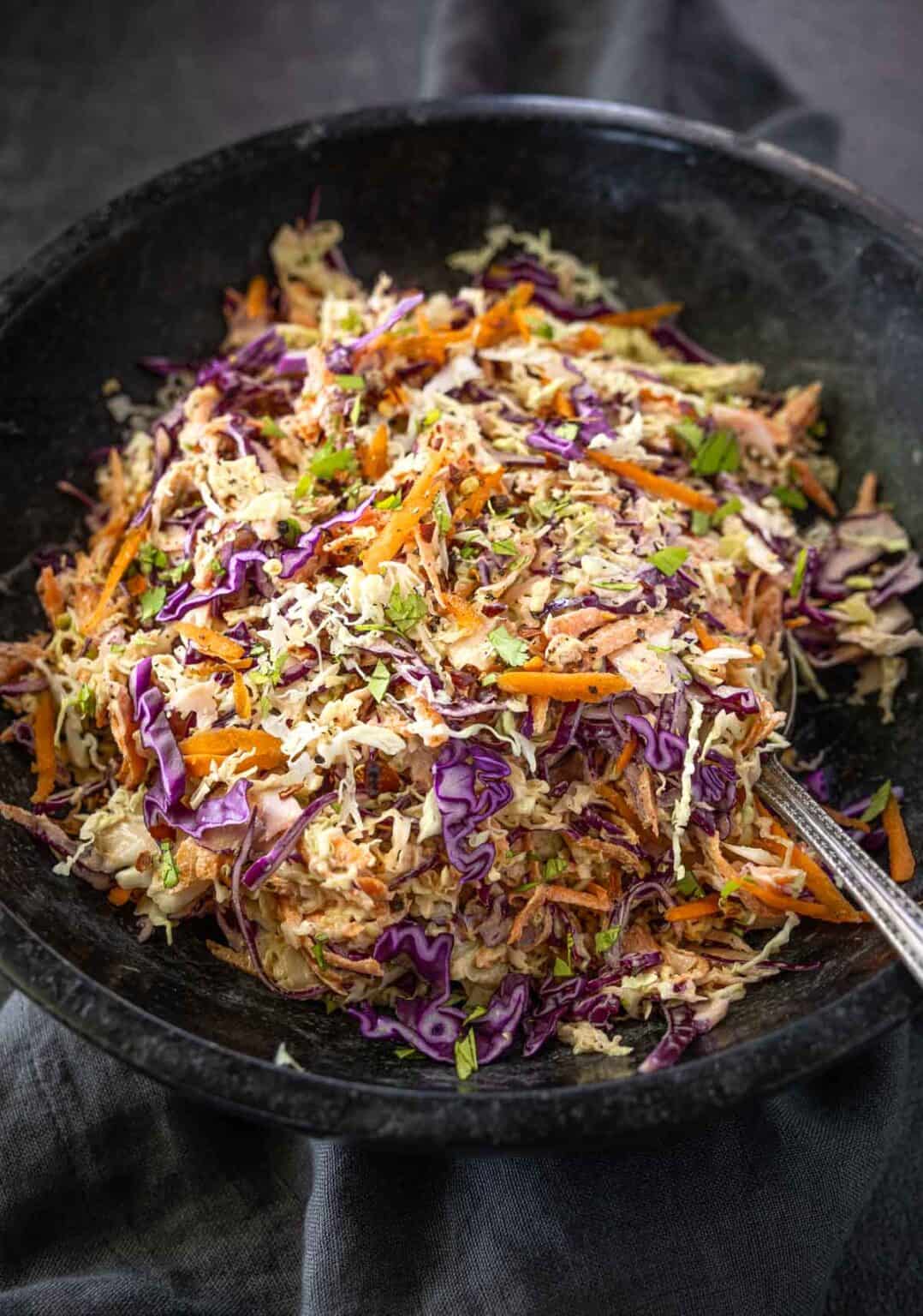 The Easiest Coleslaw Recipe - For Any Occasion - Vindulge